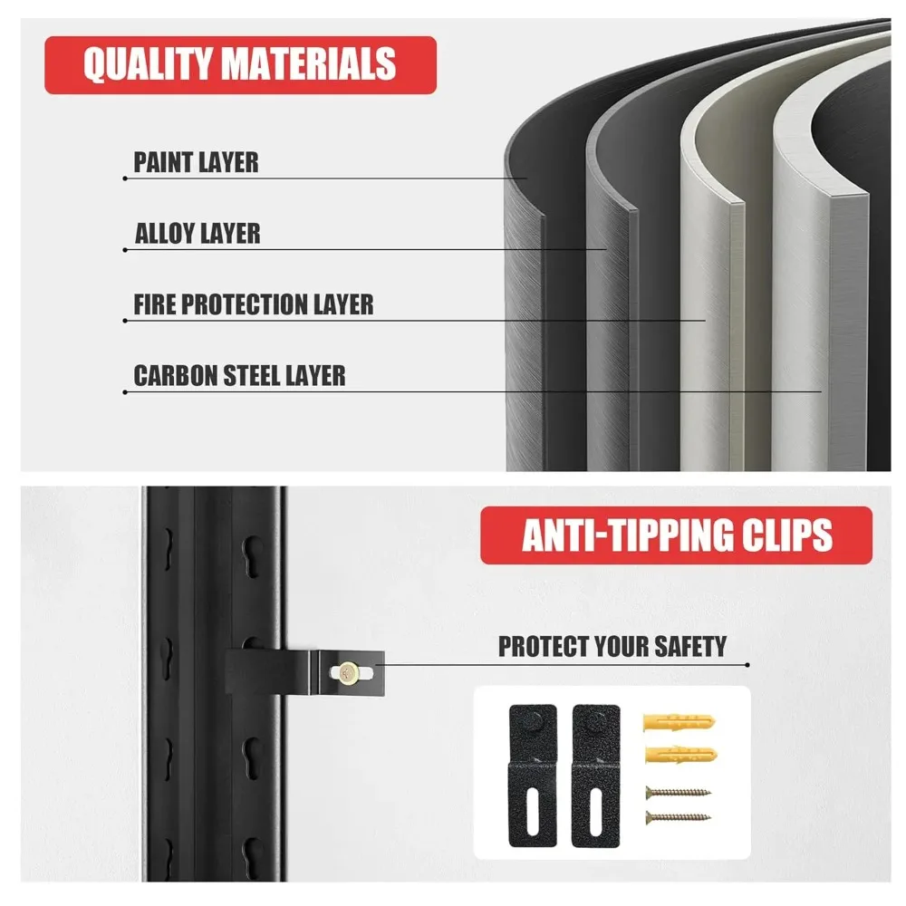 5-Tier Metal Storage Shelf 5