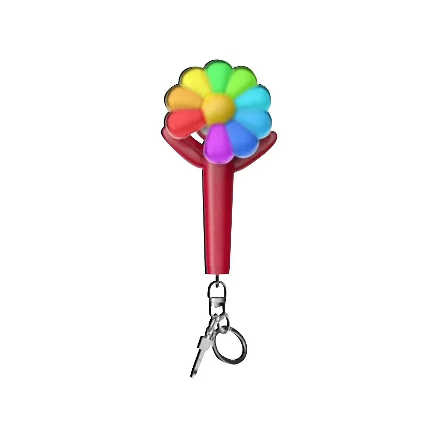 HOT Kpop Bigbang GD Mini Light Stick Keychains Red Green Daisy G