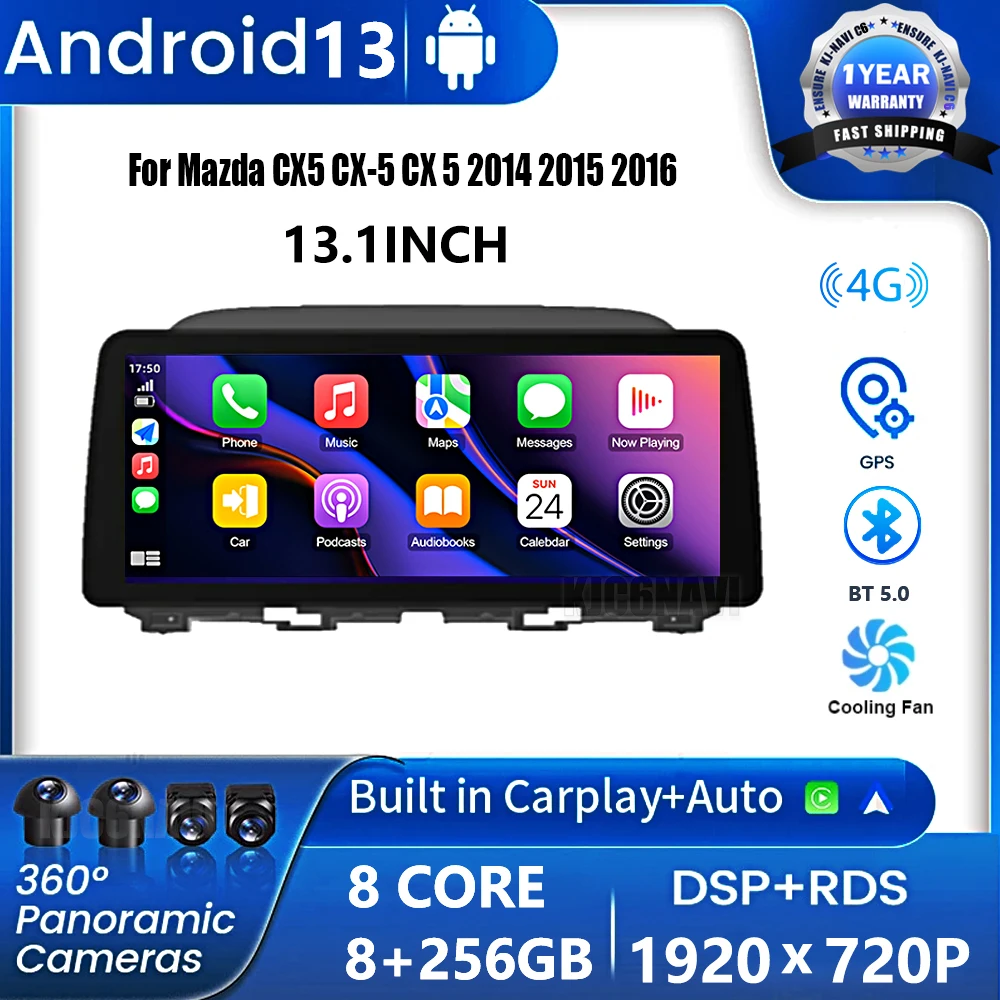 

Android 13 Auto Car Radio For Mazda CX5 CX-5 CX 5 2014 2015 2016 Multimedia Keep Car Original Bose Amplifier System 1920*720