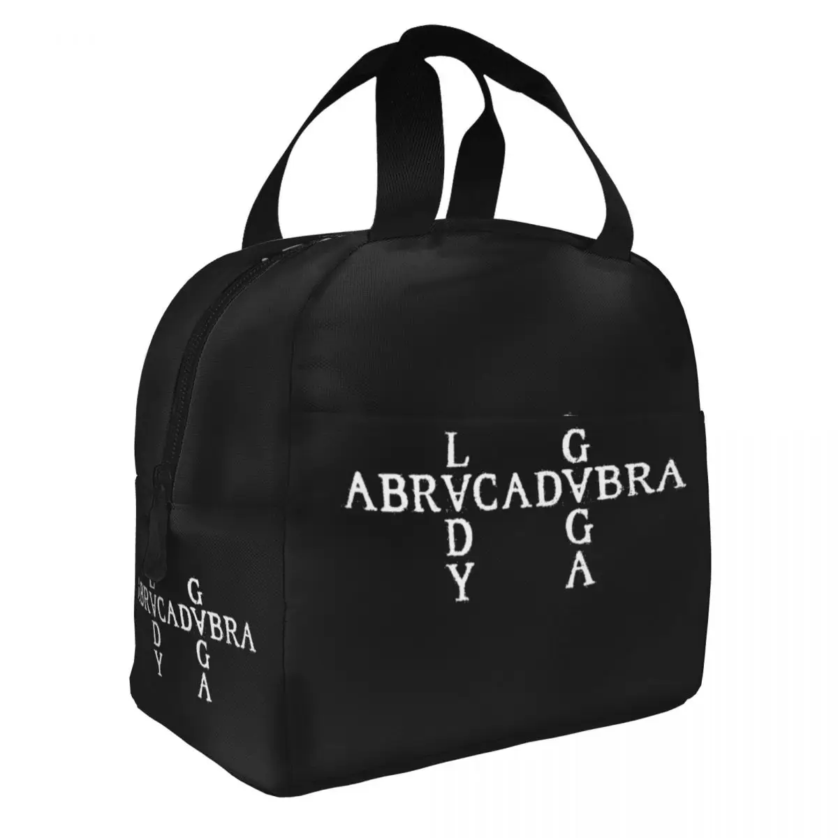 Lady Gaga Abracadabra Mayhem Insulated Lunch Bag Thermal Bag Lunch Container Leakproof Tote Box Girl Boy Beach Outdoor