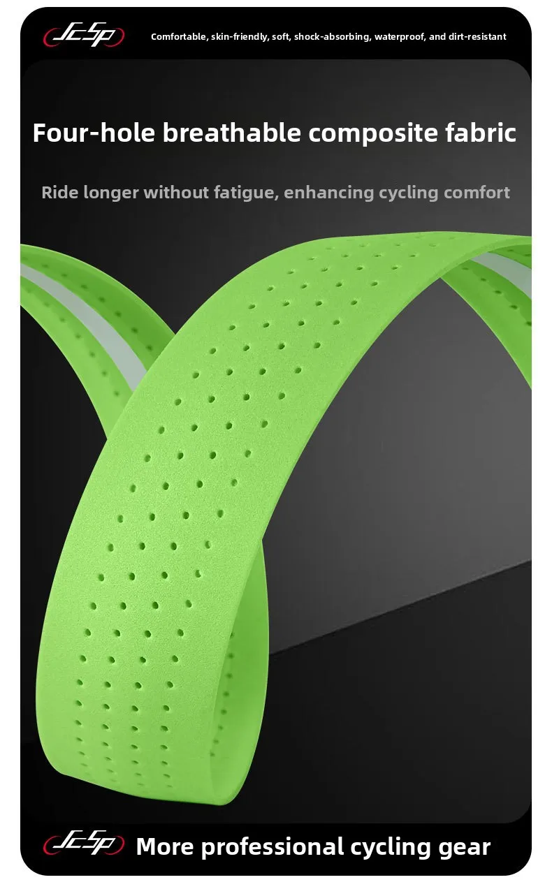 Road Handlebar Belt Dead Fly Fahrrad-Lenkergriff, gebogen, mit rutschfestem, ultraleichtem, atmungsaktivem Material umwickelt, Fahrradzubehör – Detail 4