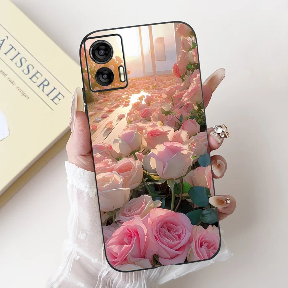 Cute Panda Cartoon Shockproof Soft TPU Phone Case for Motorola Edge 30 Lite