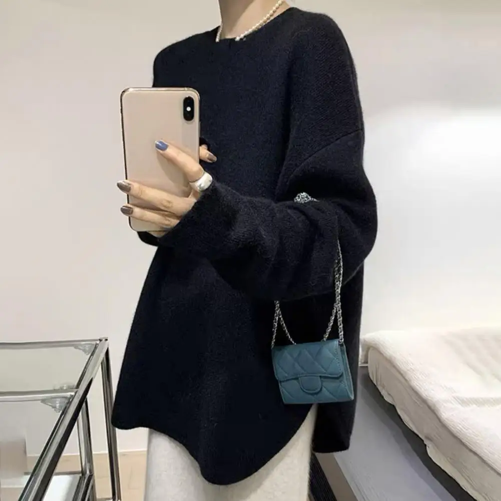 

Women Pullover Sweater Soft Women Sweater Cozy Stylish Women's Knitted Sweaters Elegant Oversized Pullovers for Fall/winter