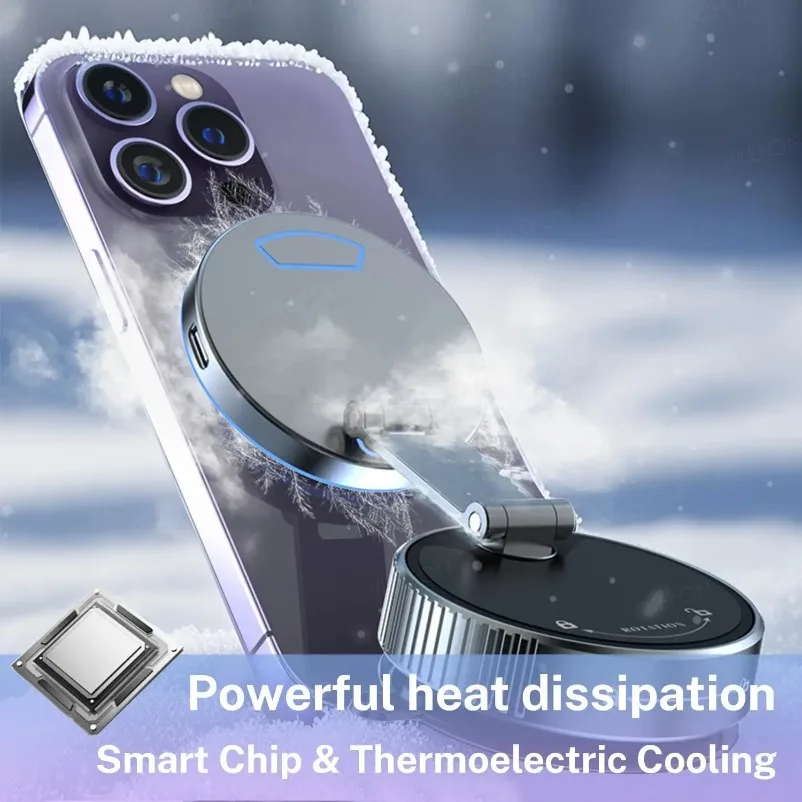 Magnetic Cooling Wireless Charger For iPhone