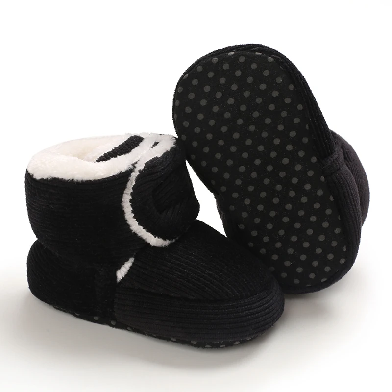 Winter Baby Baumwolle Schuhe Dicke Plüsch Schnee Stiefel Weiche Casual Wanderschuhe für 0-18 Monate Alt Bequeme Kleinkind Schuhe – Detail 22