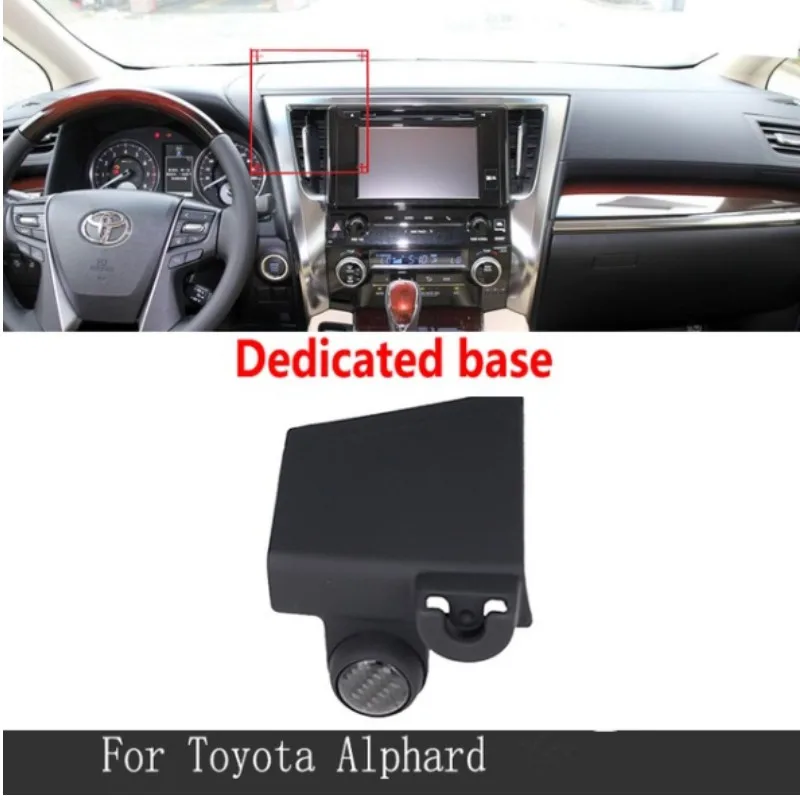 Car Mobile Phone Holder for Toyota Alphard Vellfire 30 AH30 Bracket Support Accessories for IPhone