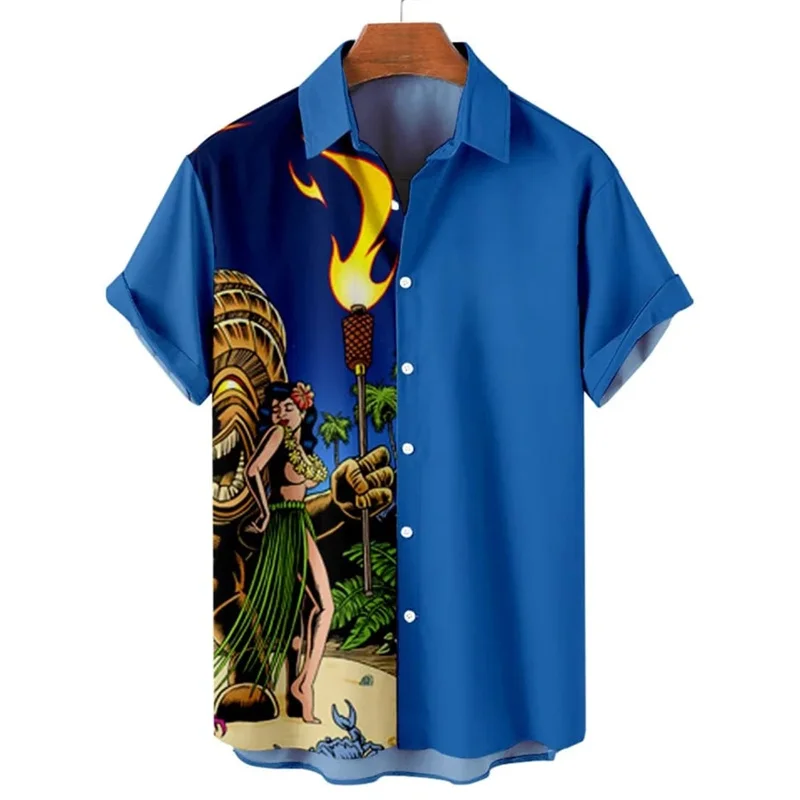 

New Summer 3D Sandbeach Beach Coconut Tree Printing Shirts For Women Children Fashion Kawaiian Short Shirts Men Cool Clothes Top
