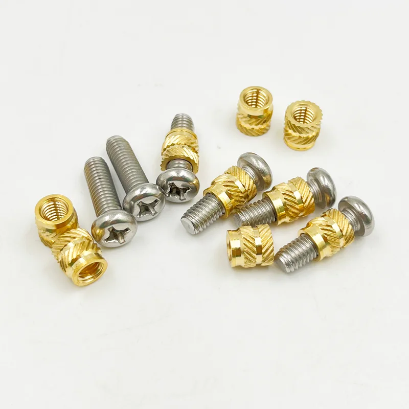 bronze inserir porca kit de sortimento 03