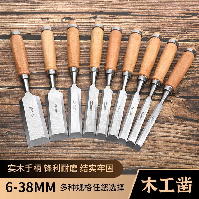 6-38mm CR-V Wood Carving Knife Graver Carving Chisel Carpenter