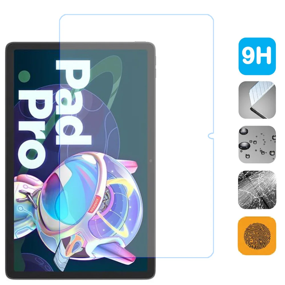 Lenovo Tab P11 Pro Gen 2 용 2 팩 유리 필름 Xiaoxin Pad Pro 11.2 TB-138FC TB-132FU 용 11.2 인치 2022 화면 보호 필름