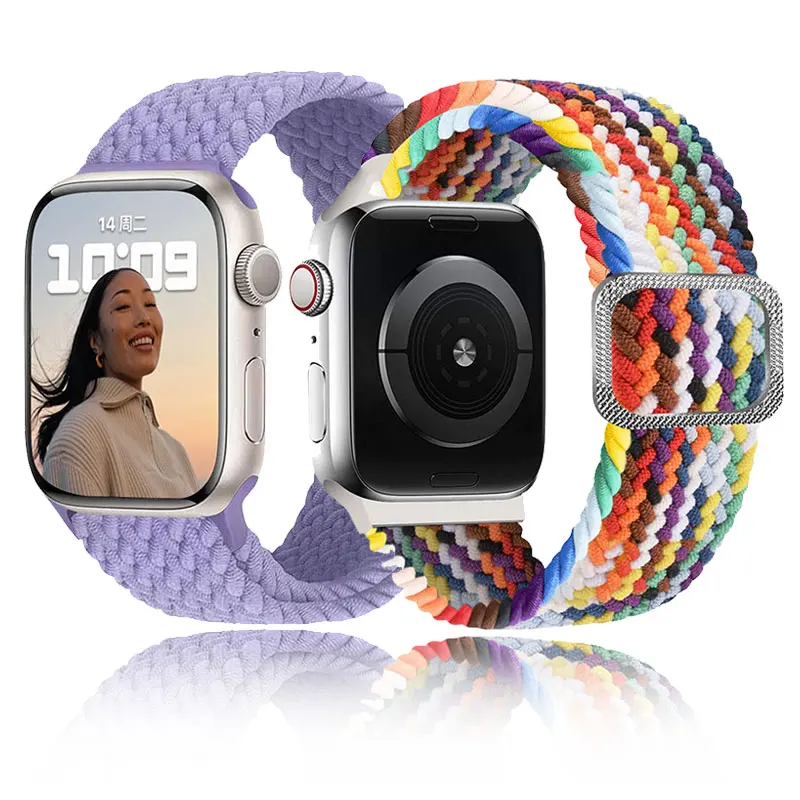 

Watch Strap For Apple Watch 9 8 7 6 Replacement Sport Wristband Bracelet For Apple Watch 5 4 3 Wrist Correa Watch Band Belt