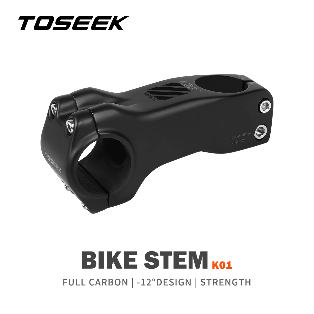 TOSEEKK01CarbonStem12DegreeUltralightHighstrengthPowerBicycle