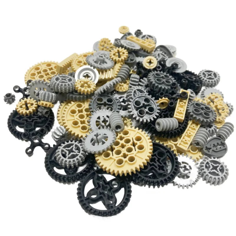 120PCS MOC Technology Building Block Gear Rack Mechanical Bricks Parts Car Robat Accessories 32498 46372 32072 4716 120PCS MOC Technology Building Block Gear Rack Mechanical Bricks Parts Car Robat Accessories 32498 46372 32072 4716