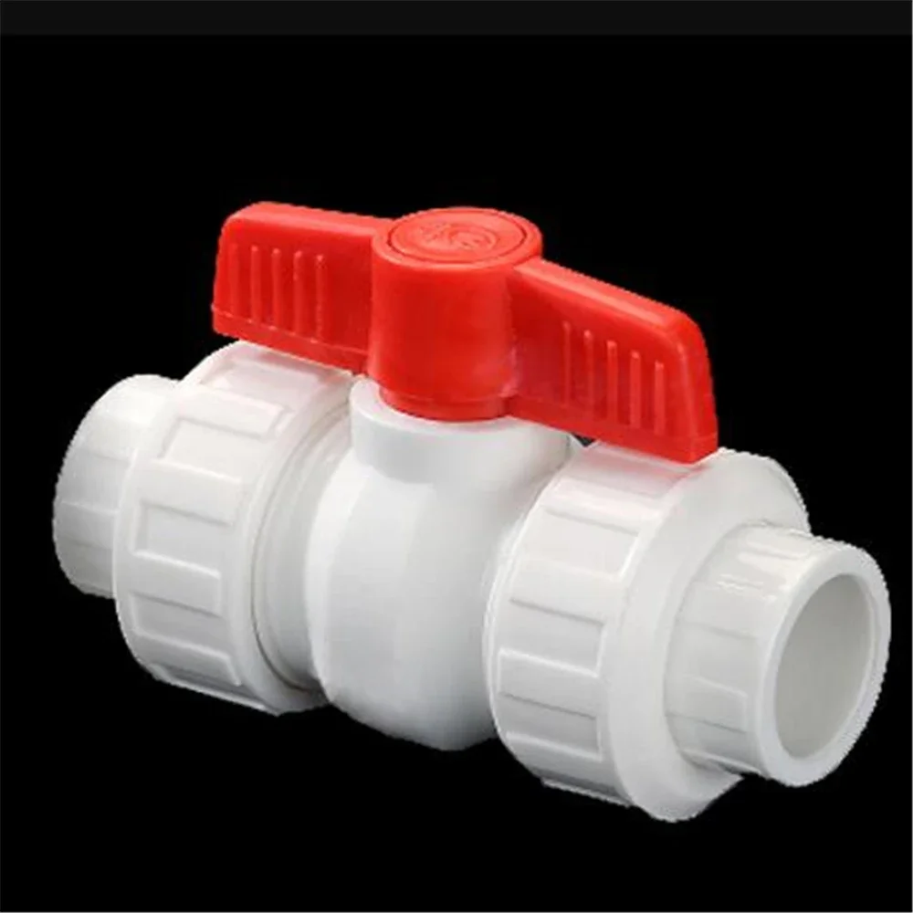 PPR Double Live Ball Valve 4 Points 20 6 Points 25 1 Inch 32 Thickened All Plastic High Density Hot Melt Water Valve