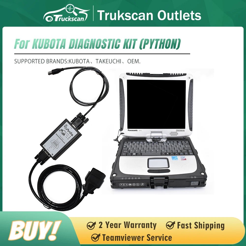 For KUBOTA DIAGNOSTIC KIT (PYTHON) for kubota engine diagnostic
