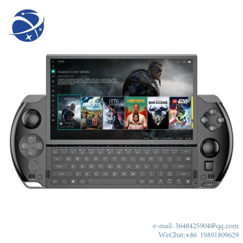 

YYHC GPD WIN 4 2023 Handheld Gaming Laptop 16GB+512GB 6 inch Wins 11 AMD Ryzen 5 7640U Hexa Core Mini WIFI 6 Computer Laptop