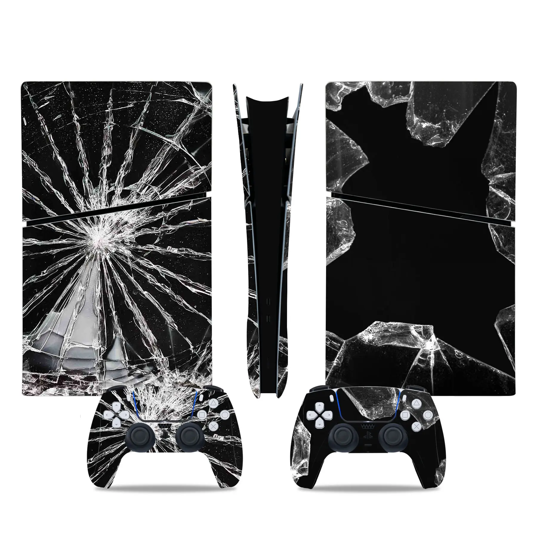 Per Ps5 Slim Digital Skin Sticker Decalcomania Cover Per Console E 2 Controller Nuovo Ps5 Slim Digital Skin Vinyl