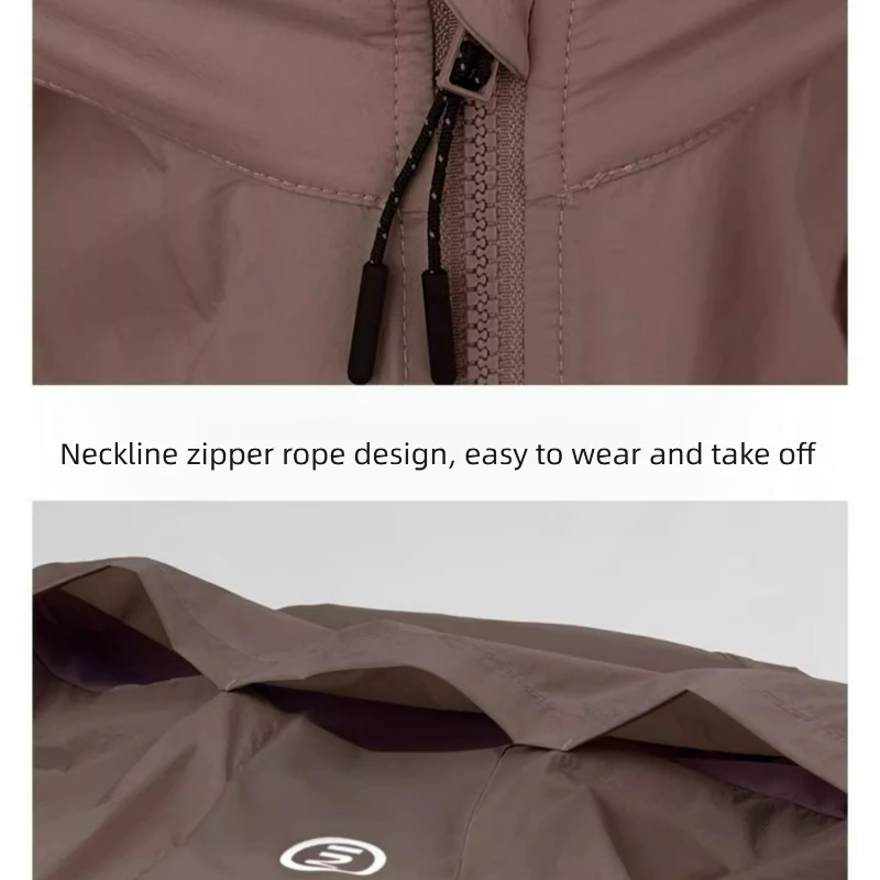 INBIKE Men's Cycling Windbreaker Jacket Casual Loose Fit Waterproof Windproof UV Protection For Outdoor Sports Bicycling