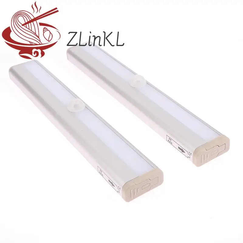 

Wireless PIR Motion Sensor LED Night Light AAA Battrty(Not Included) Kitchen Cabinet Wardrobe Corridor Stair Night Lamp