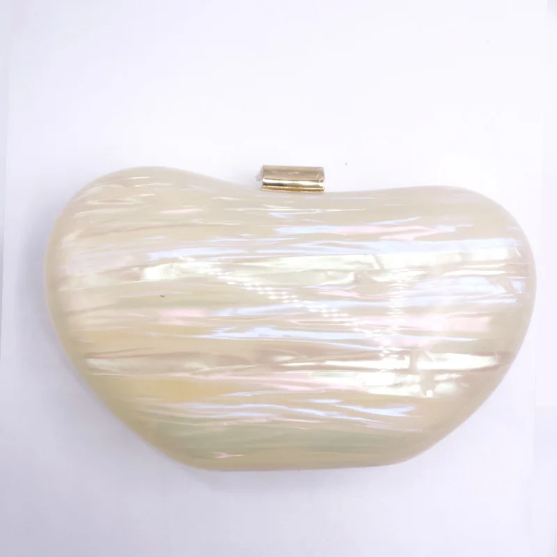 Luxury Acrylic Square Bag Women's Handbag Shimmer Striped Fashion Evening Bag Wedding Party Clutch Purse Shoulder Crossbody Bag