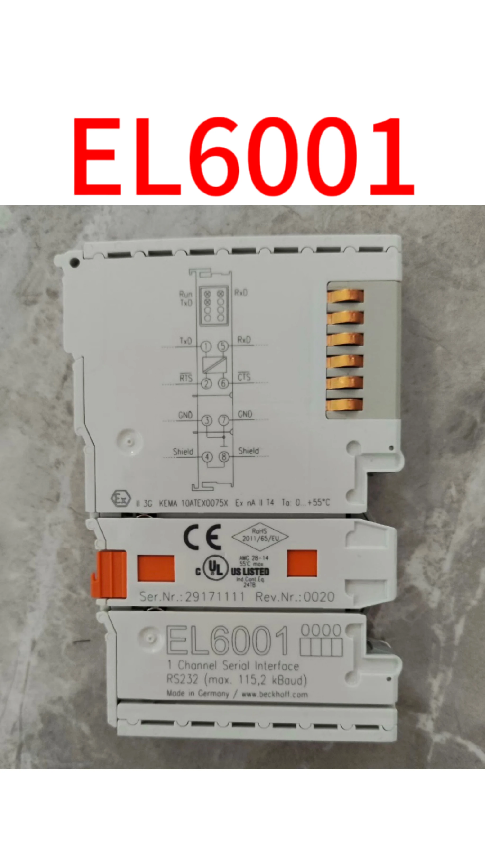 

Second-hand EL6001 test OK