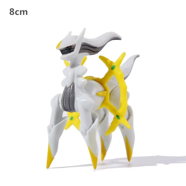 thumbnail image 1 of Figuras de acción de Pokémon de 34 estilos, juguetes de 8 cm, Arceus, Pikachu, Gengar, Charizard, modelo de PVC, juguete, regalo de cumpleaños para niños, 1 of 5