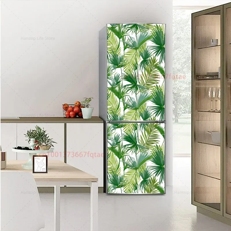 thumbnail image 1 of Calcomanías para puerta de refrigerador con estampado de frutas realistas en 3D, para despegar y pegar, impermeables, para puerta de refrigerador de cocina, 1 of 5