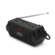  2021 New Portable Wireless V5.0 Speaker Bluetooth-compatible FM Radio Outdoor Bass Loudspeaker Subwoofer TF USB Column Speakers 