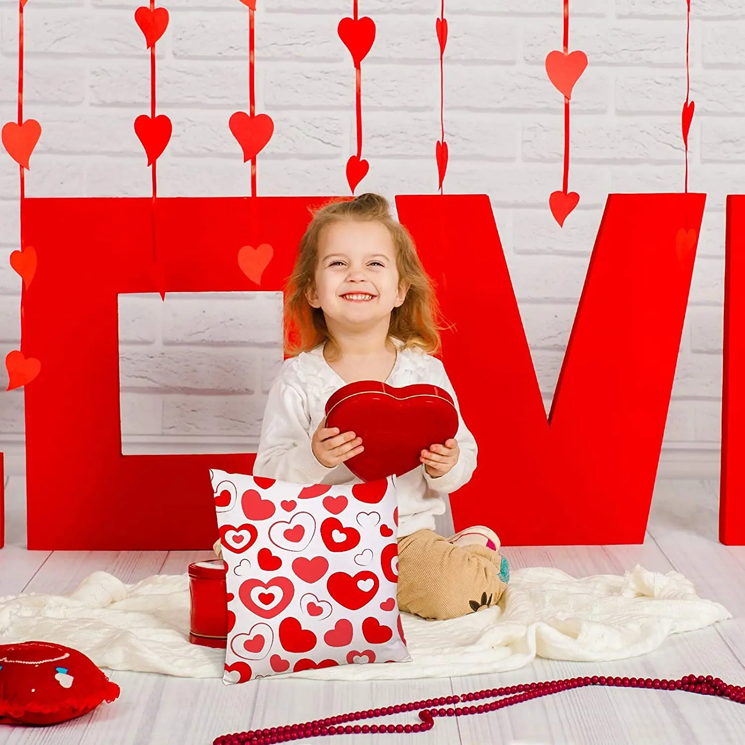 5Pcs Sublimation Pillow Cases White Blank Pillow Covers With Invisible Zippers Polyester Peach Skin Pillow Covers Sofa Decor