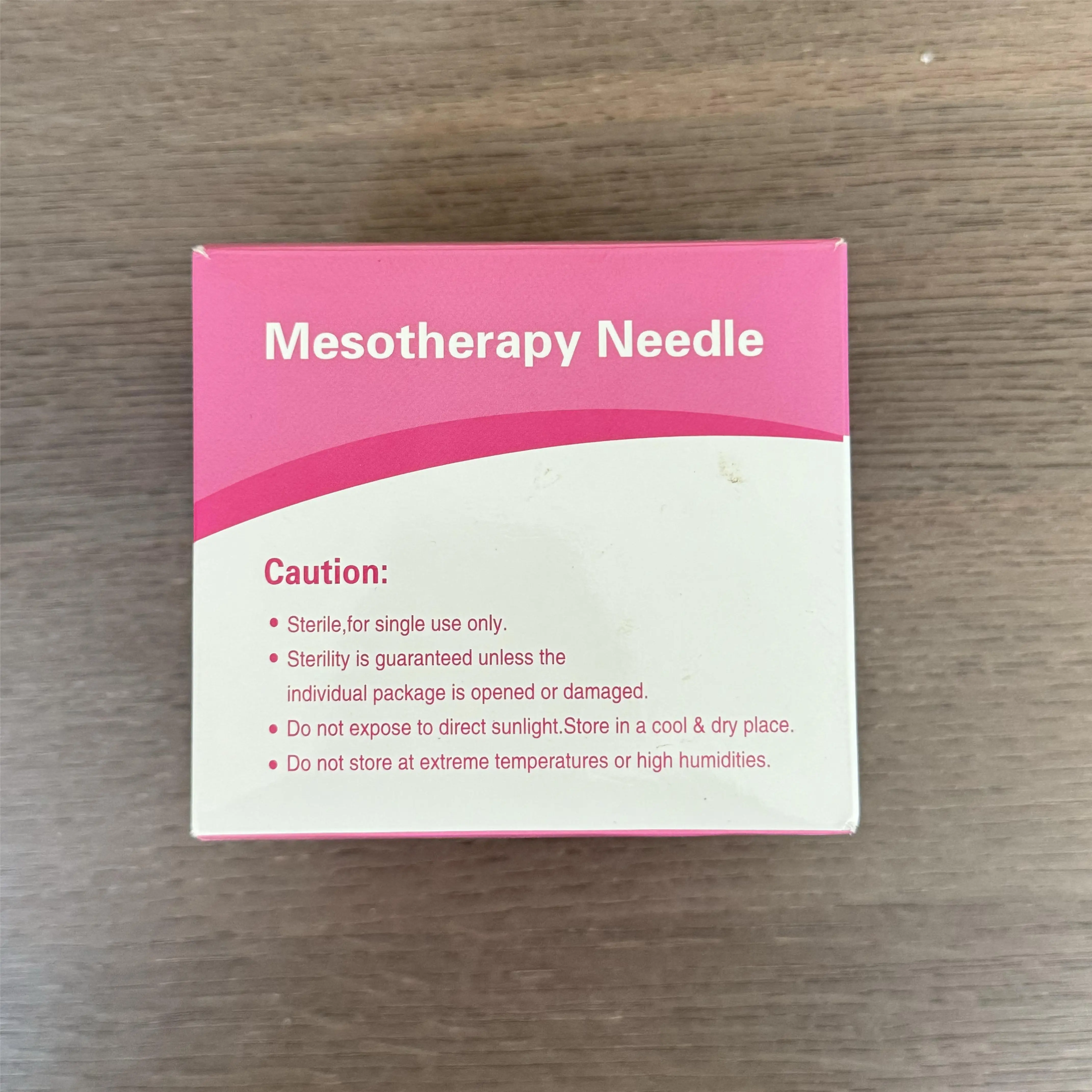Painless Small Meso Needle Stainless Steel Disposable Sterile Micro 23G 25G 27G 30G 34G Needle for mesotharapy