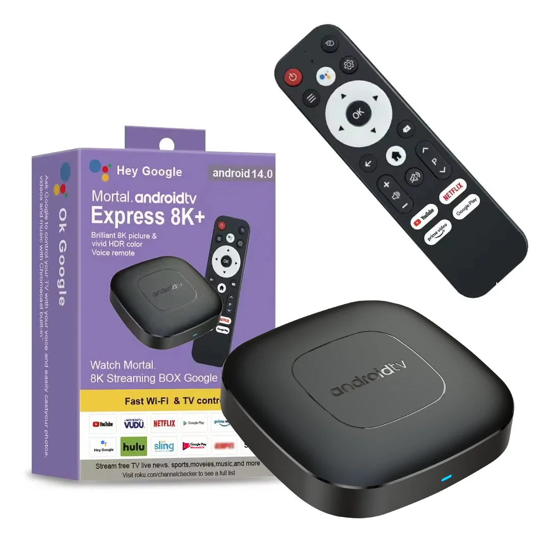 Smart TV Box Streaming Media Player Global Version Mortal T1 Bluetooth Google Assistant Android13 AllwinnerH313 2.4G&5G Wifi 4K - Image 6