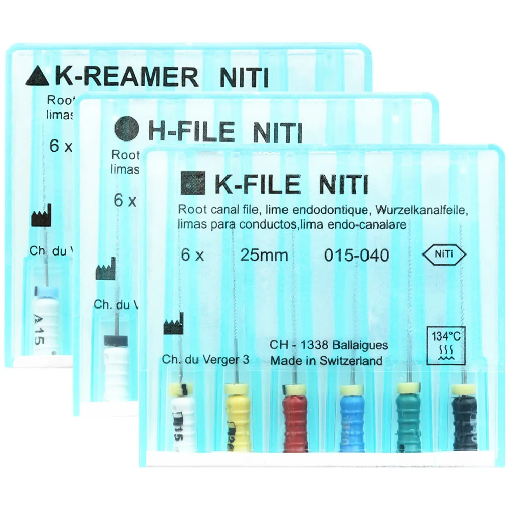 1 Pack 21/25mm Dental KFILE HFILE KREAMER NiTi Flexible Endo Root