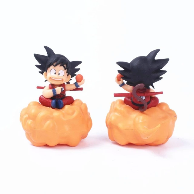 10cm Bebê Filho Goku Dragon Ball Z Bolo Figura Ornamento Brinquedo