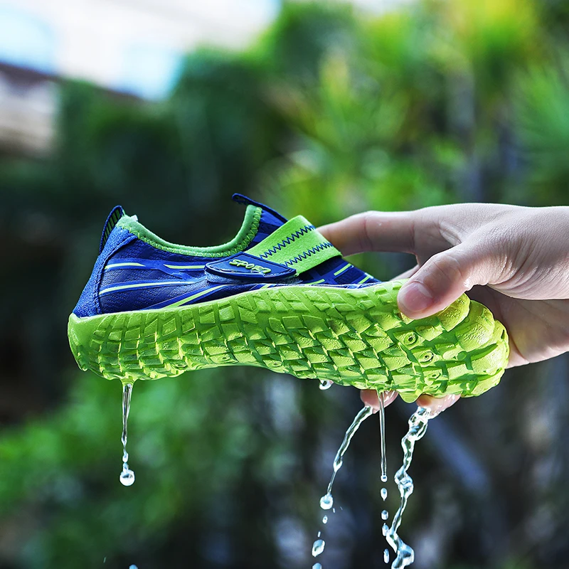 Light Weight Kids Water Shoes Quick Drying Boy Girl Aqua Shoes Barefoot Children Sea Swimming Socks Sneakers Beach