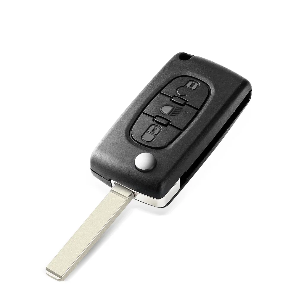 KEYYOU Car Key for Peugeot 206 408 Partner for Citroen C1/2/3/4/5/6/7/8 Xsara Picasso car key
