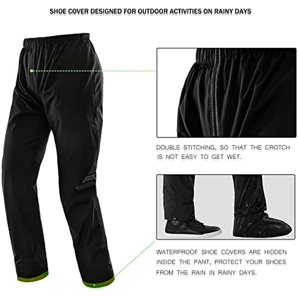 Rain Suit Motorcycle Rain Gear for Men & Women