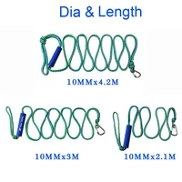 3 Sizes Heavy Duty Braided Dock Line Marine Dock Rope Docking Lines Mooring Rope Boat line 2.1m 3m 4.2m 2