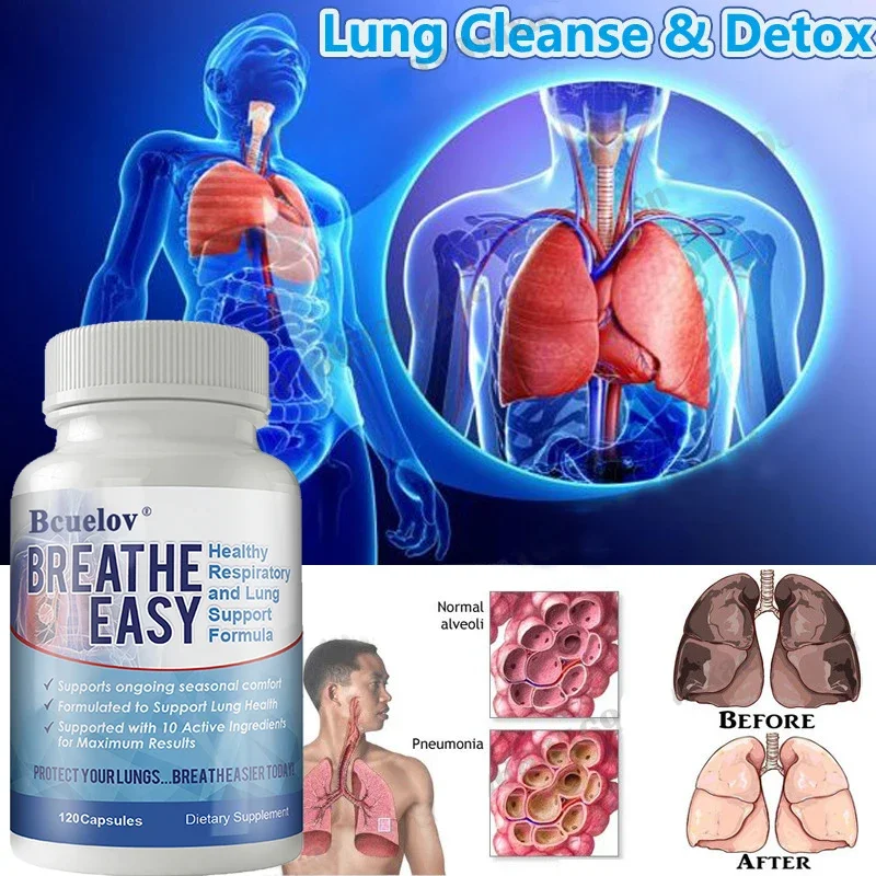 SupportsCleanLungsandEasyBreathingHelpsStrengthenandRejuvenateLungsPromotesHealthy