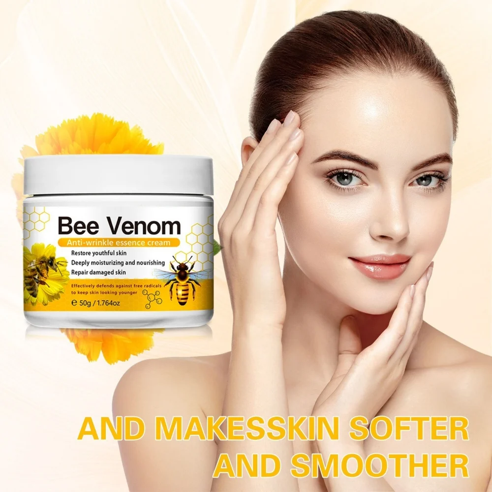 Skin Care Products Skin Care Essence Muscle Joint Relief Balm Bee Venom Cream Repair Hand And Foot Skin Redness And Itchiness Moisturizing Smoothing Skin Care Cream Body Care Gift