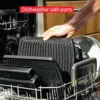 Stainless Steel Electric Grill Indoor 4 Servings 6 Automatic Cooking Modes, Intelligent grilling rare to well-done, Nonstick Rem 6