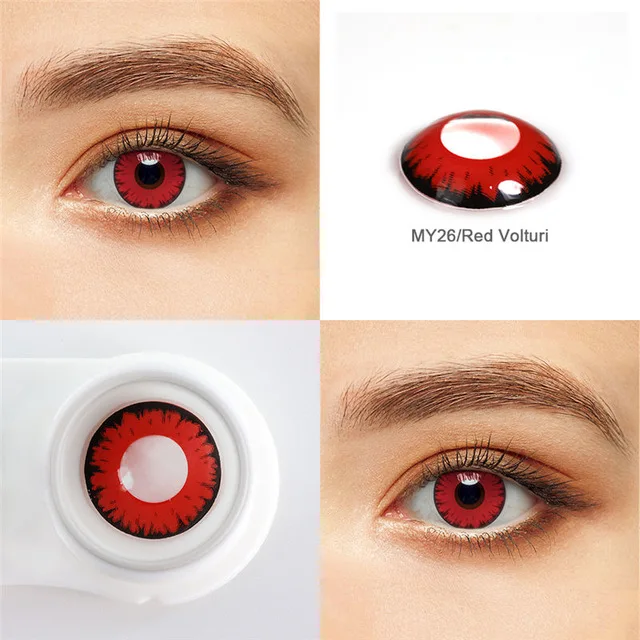 Magister Colored Contact Lenses Annual Colorful Candy Color Eye Lens  Halloween Contacts Cosplay Lenses Crazy Lens for Eyes - Price history &  Review, AliExpress Seller - Magister Official Store