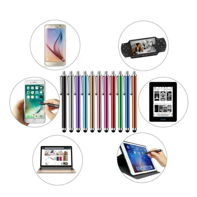 Stylet tactile pour dessin Android iOS, 10 pièces/lot, pour tablette iPad iPhone Samsung Xiaomi, accessoires pour téléphone intelligent 6 Stylet tactile pour dessin Android iOS, 10 pièces/lot, pour tablette iPad iPhone Samsung Xiaomi, accessoires pour téléphone intelligent 6