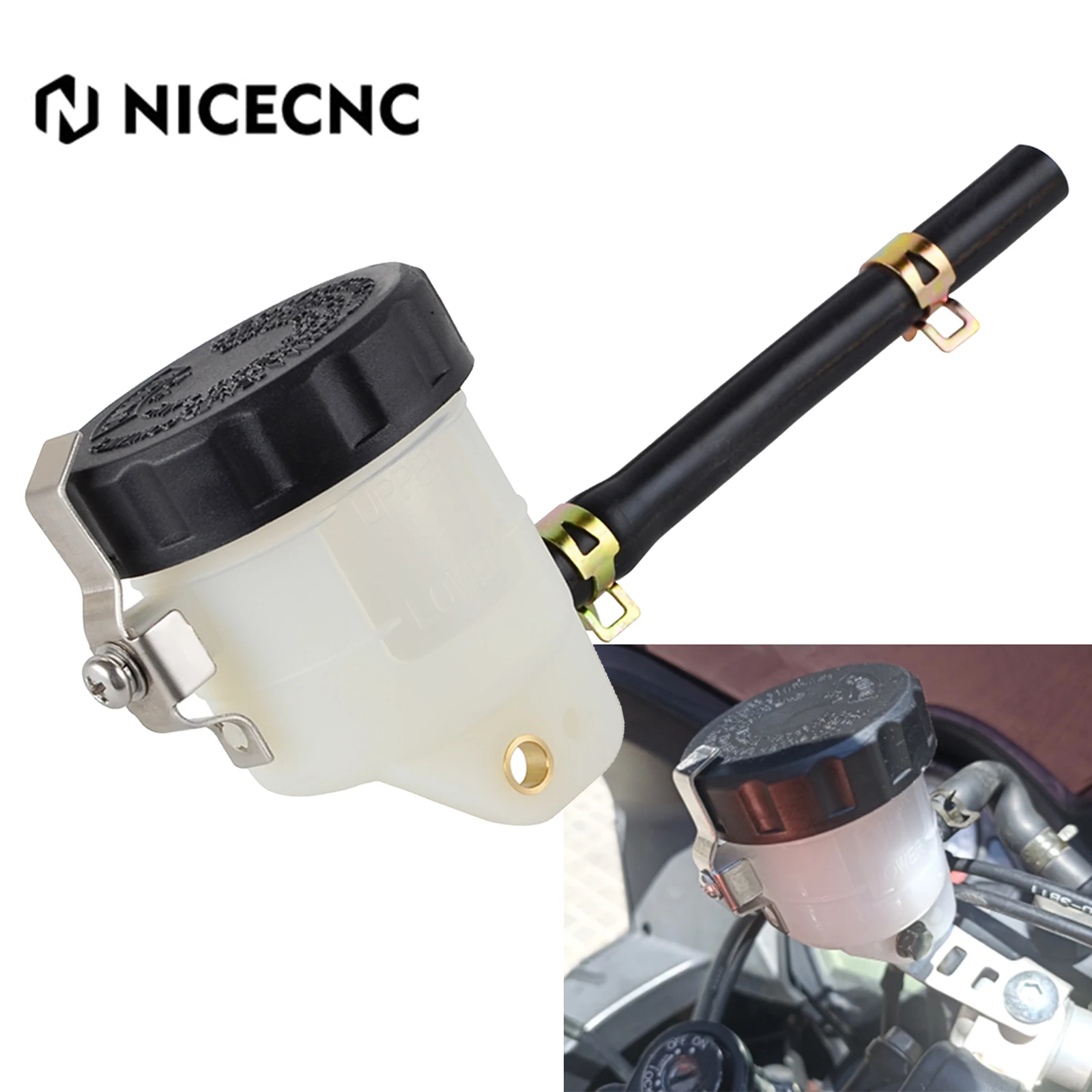 Motorcycle Brake Master Cylinder Reservoir for Triumph Daytona etc.