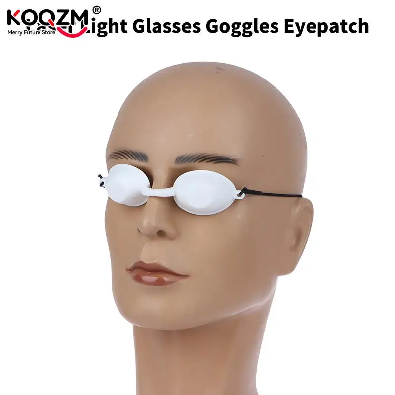 Protective Goggles Soft Sunbathing Eyewear Tanning Goggles UV Shield Glasses Eyepatch Laser Light Safety Goggles