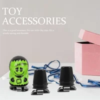12 Pcs Clockwork Legged Robot Walking Toy Movement Clockwork Toy Movement Mechanism Robot Toy 2