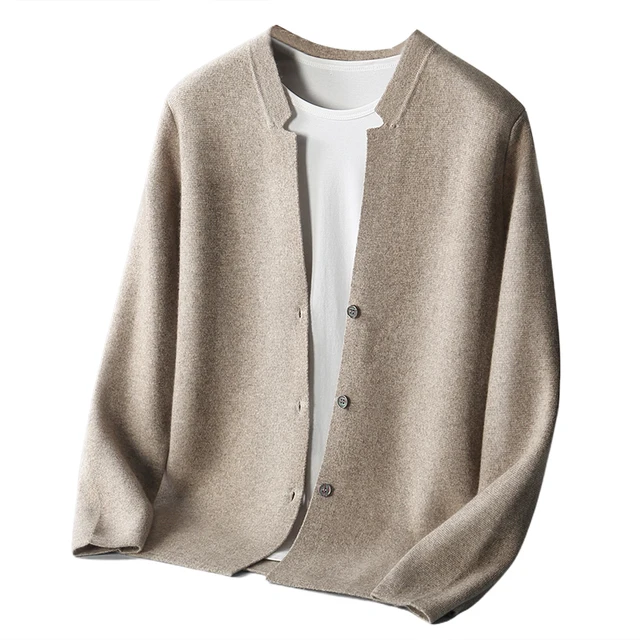 Cardigan Maglioni Muji High End Casual Full Sleeves Cardigan Men's