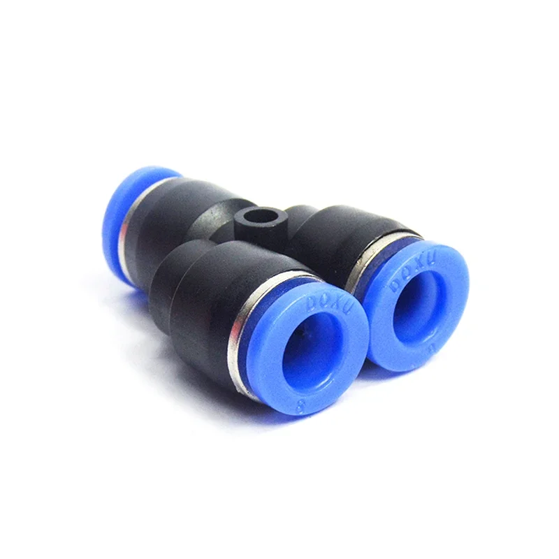 Accesorios Neumáticos PY/PE/PV/PU/SA/PM, tuberías de agua y conectores de tubo de empuje directo, acoplamientos rápidos de manguera de plástico de 4 a 16mm/ PK