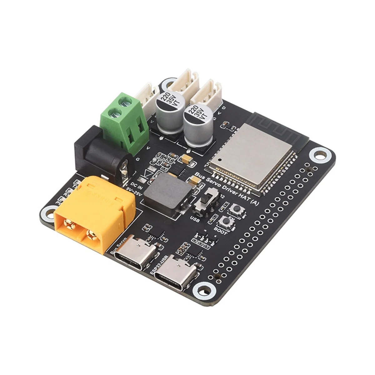 JAS-Waveshare ESP32 Serial Bus Servo Driver Board Module Built-in WIFI Bluetooth Support ESP-NOW for ST/RSBL Series Bus