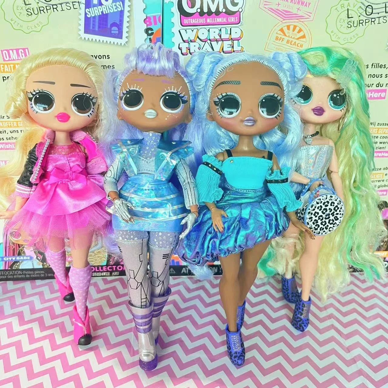 lol doll OMG FIERCE Swag girlfriend 25-30CM Girl Movable Toy
