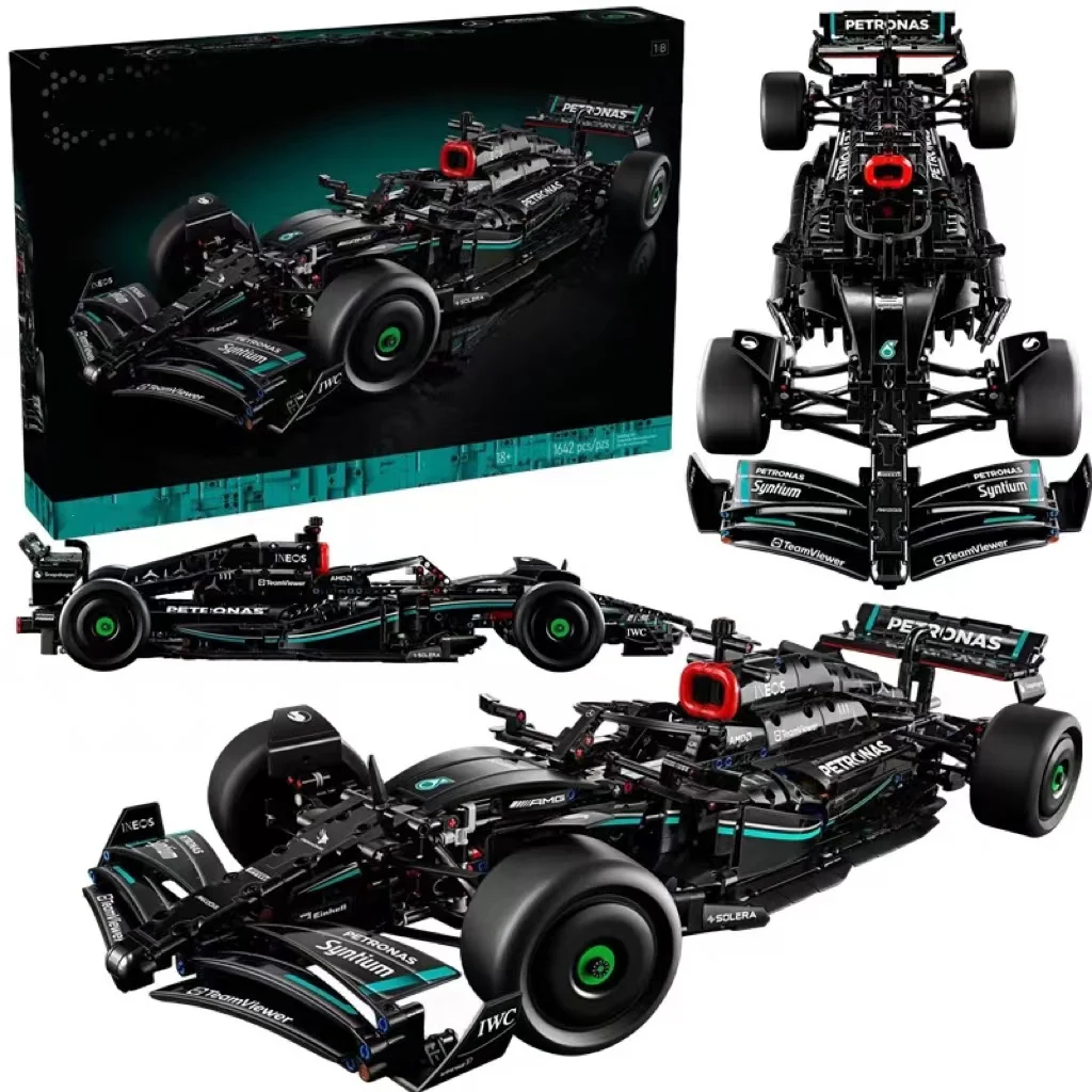 

2024 Новинка 42171 F1 W14 E строительные блоки для представлений суперспортивный автомобиль Сборная модель автомобиля игрушечные блоки для детей Подарки